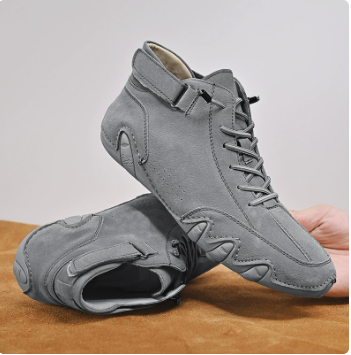 Velcro™ Boots | handcrafted leather ankle sneaker
