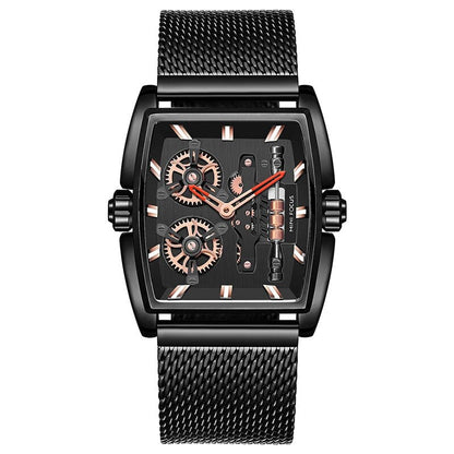 Skeleton Sports Army Designer Watch