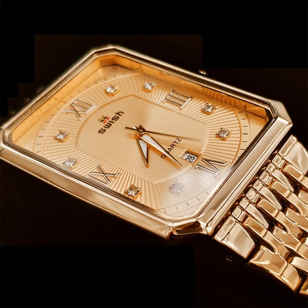 Luxury Golden Relogio Masculino 6
