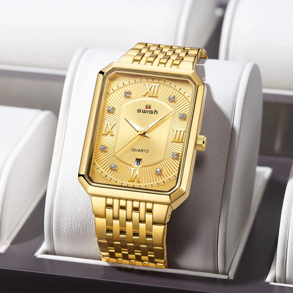 Luxury Golden Relogio Masculino 4