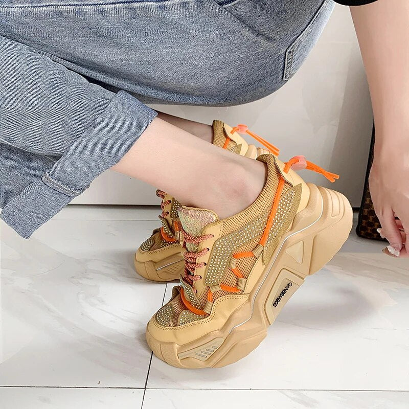 High-end Thick-soled Women Sneakers 4